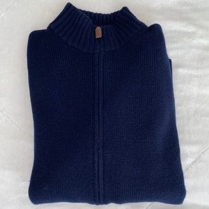 Polo Ralph Lauren lambswool Zip front sweater